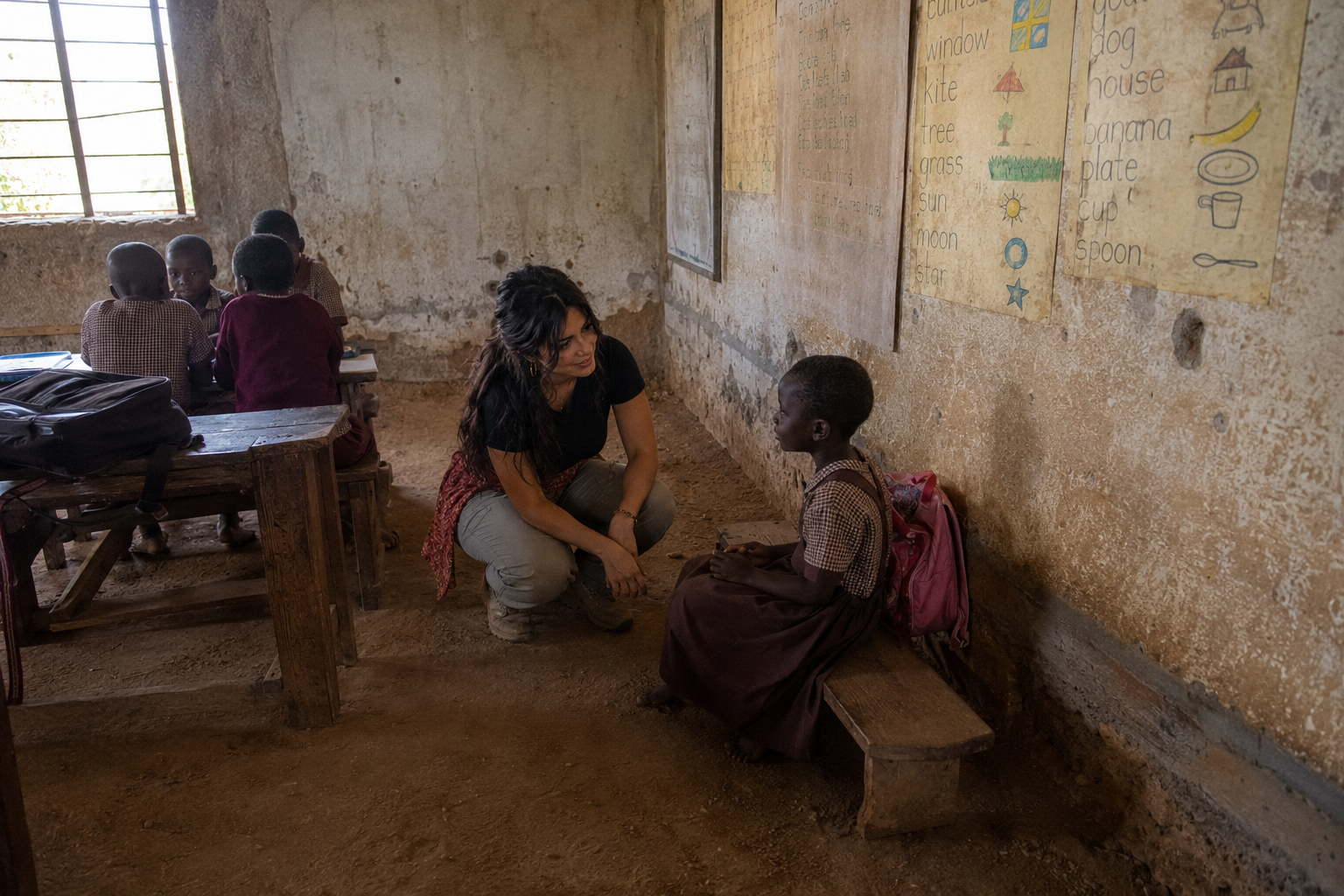 Built a school library in Tanzania, 2024